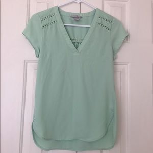 Adorable mint green H&M blouse!